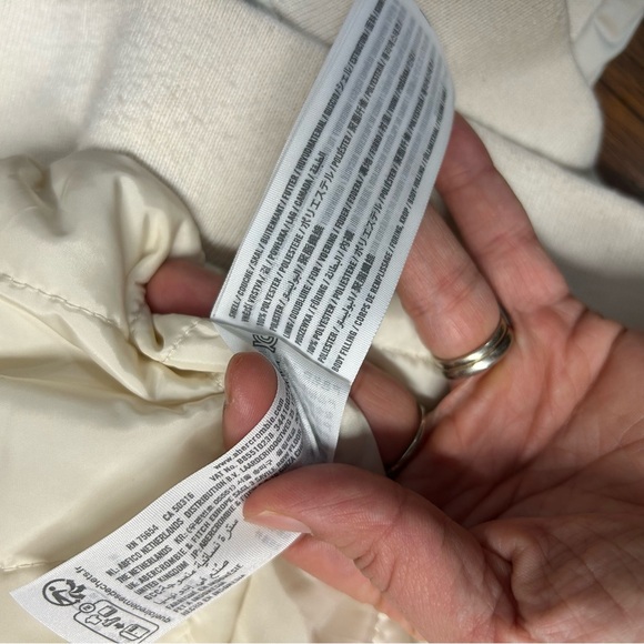 Hollister satin Cream Bomber Jacket - Picture 5 of 7